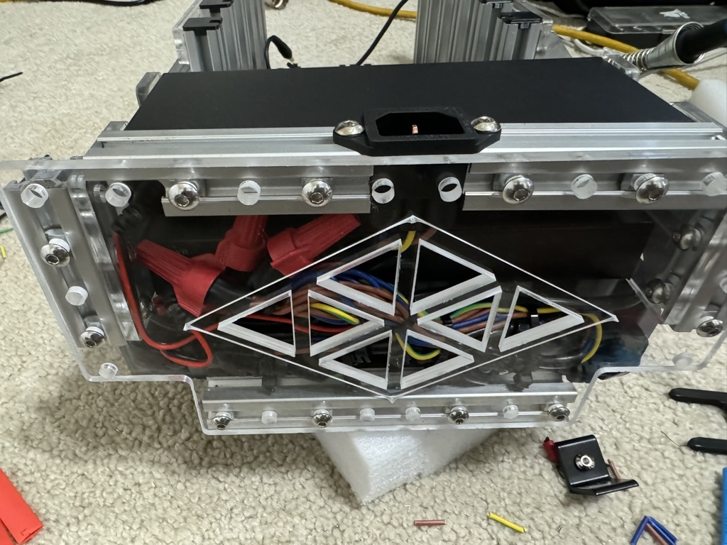 New AC inlet configuration.